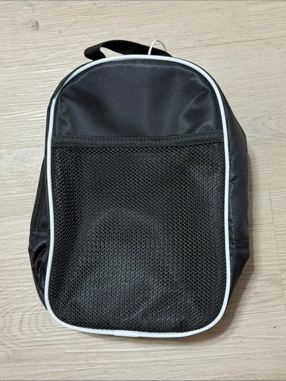 adidas Black with White Trim Trefoil lunch bag